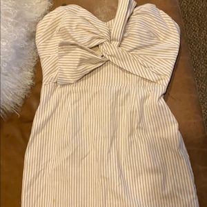 STRAPLESS MINI LULU’S LUSH DRESS